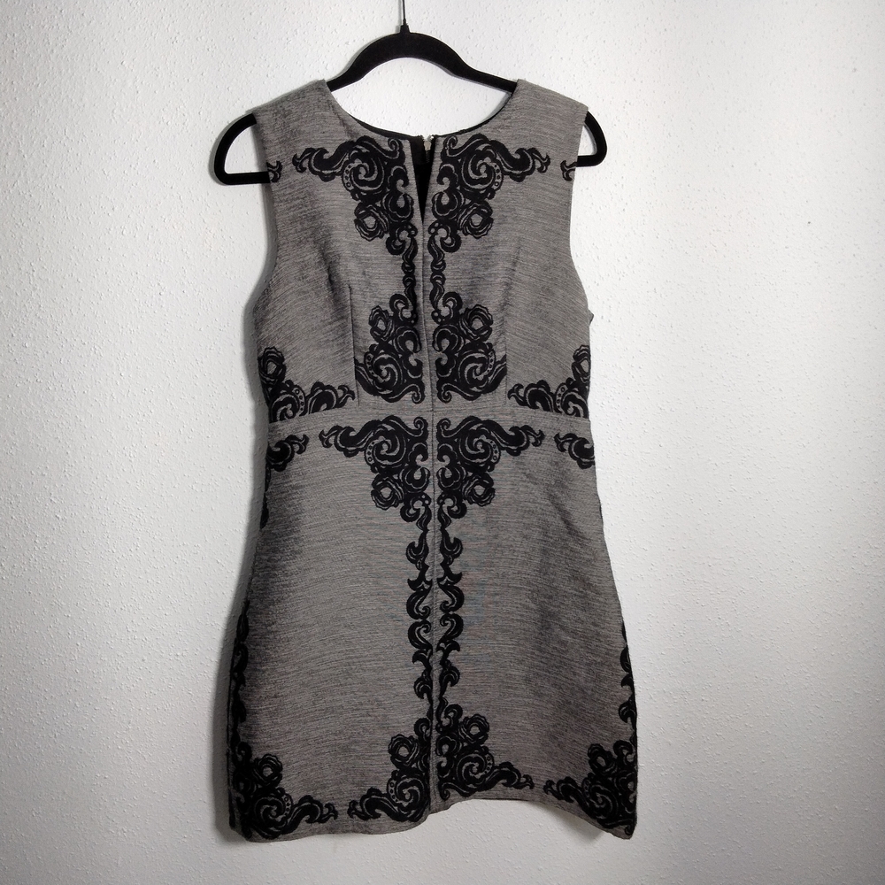 DVF NWT Embroidered Monochrome Midi From Diane Von Furstenberg